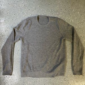 Lululemon Mens Alpine Grey Sweater Size Large